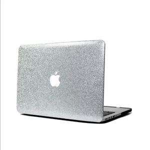 Luxy Lemon Silver Glitter MacBook Protective Case